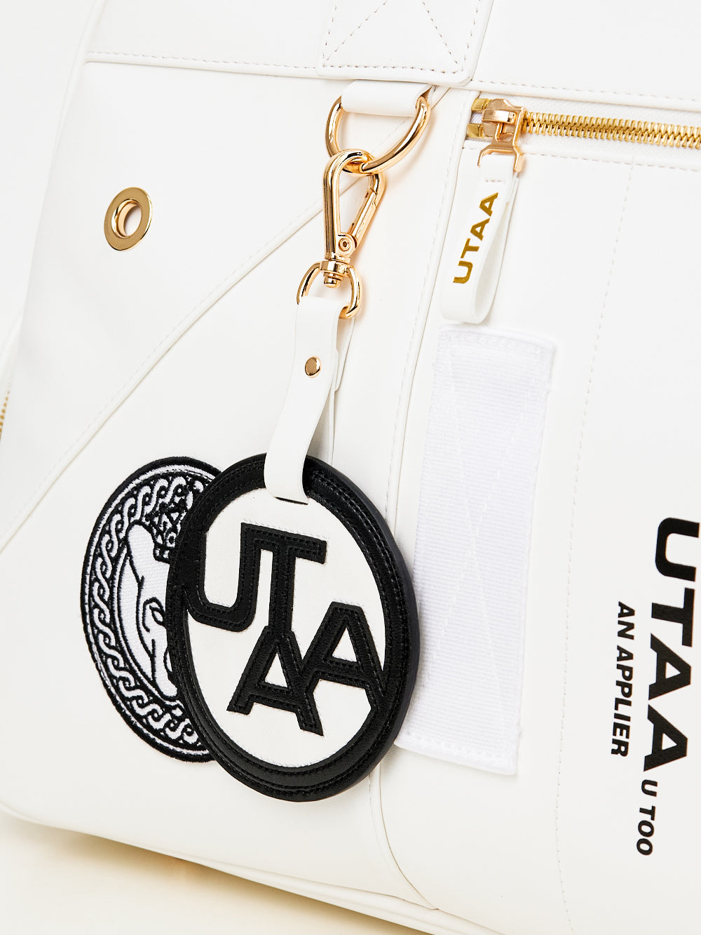 UTAA ギルトリングパッチワークボストンバッグ : Women's