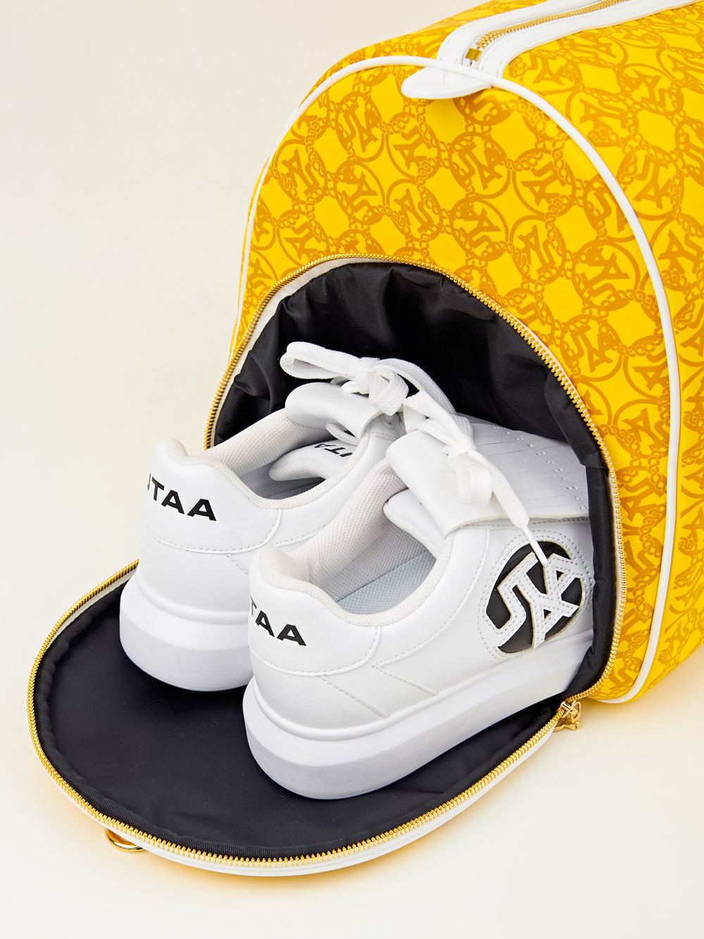 UTAA ChainmailNeonボストンバッグ イエロー : Women's