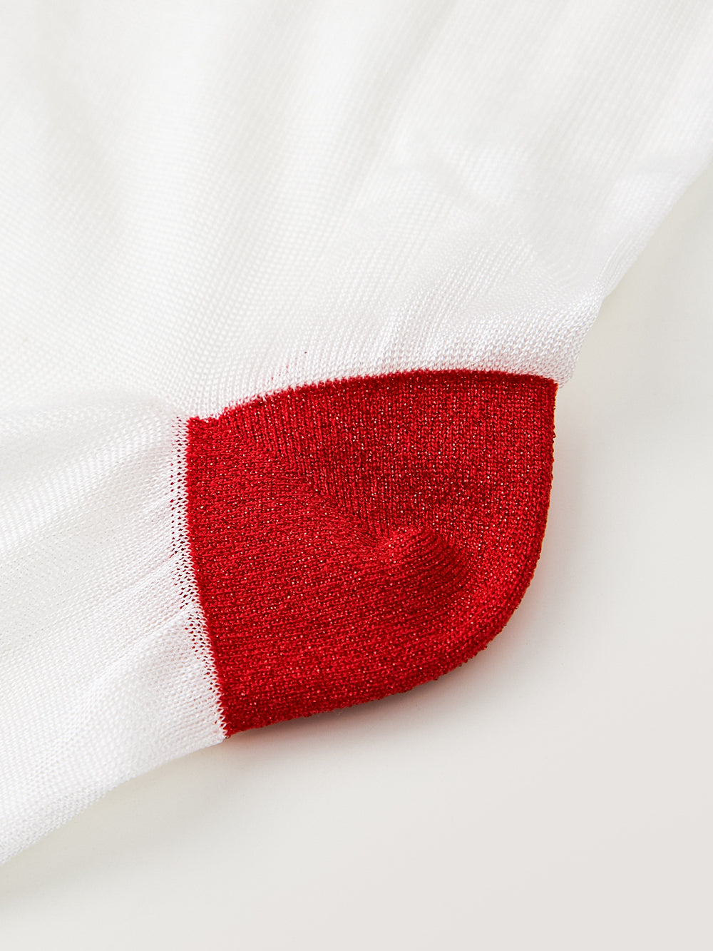 UTAA ScudoGlintロゴメッシュKneeソックス レッド : Women's
