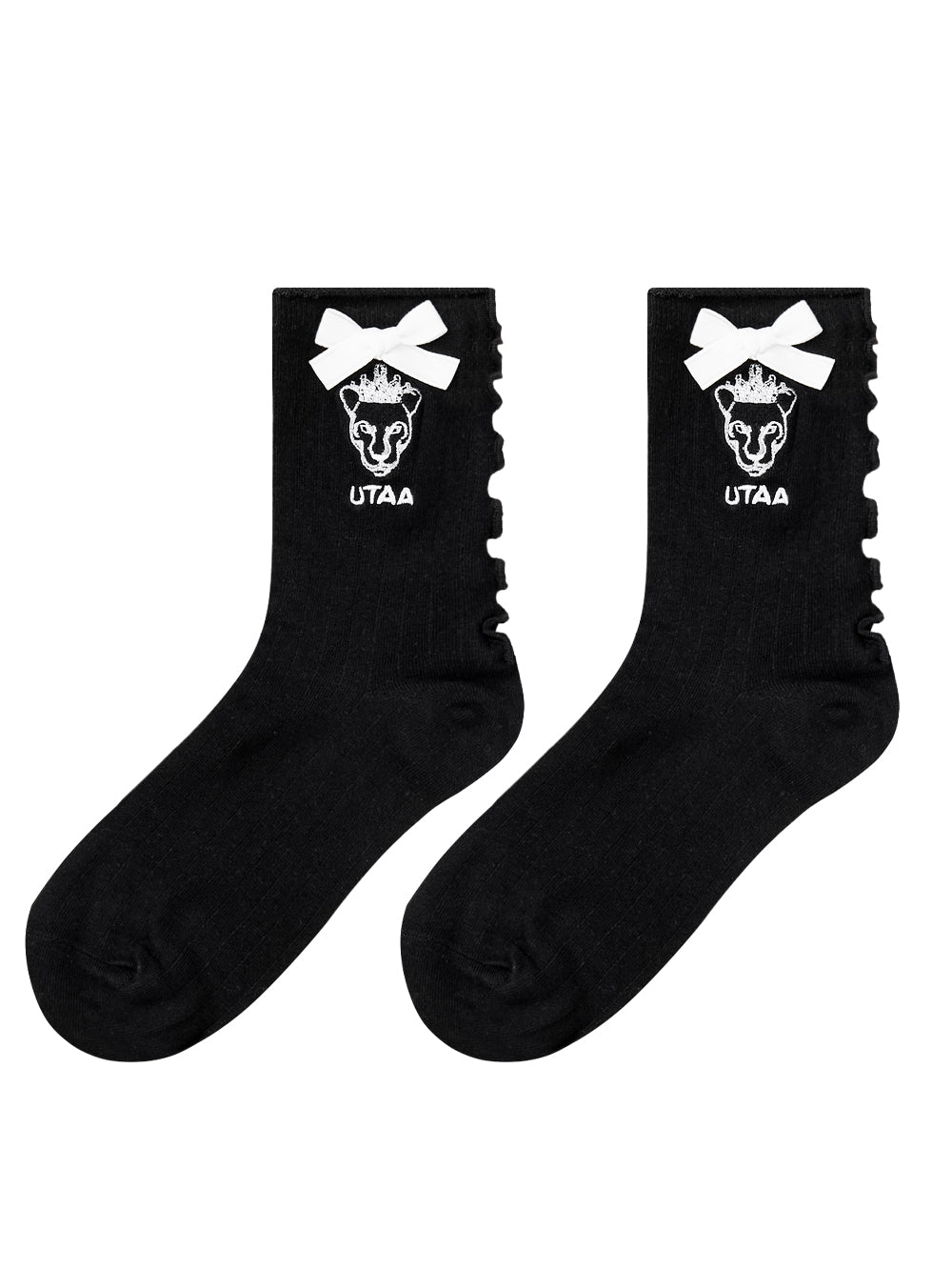 UTAA パンサーRuffleレースソックス : Women's