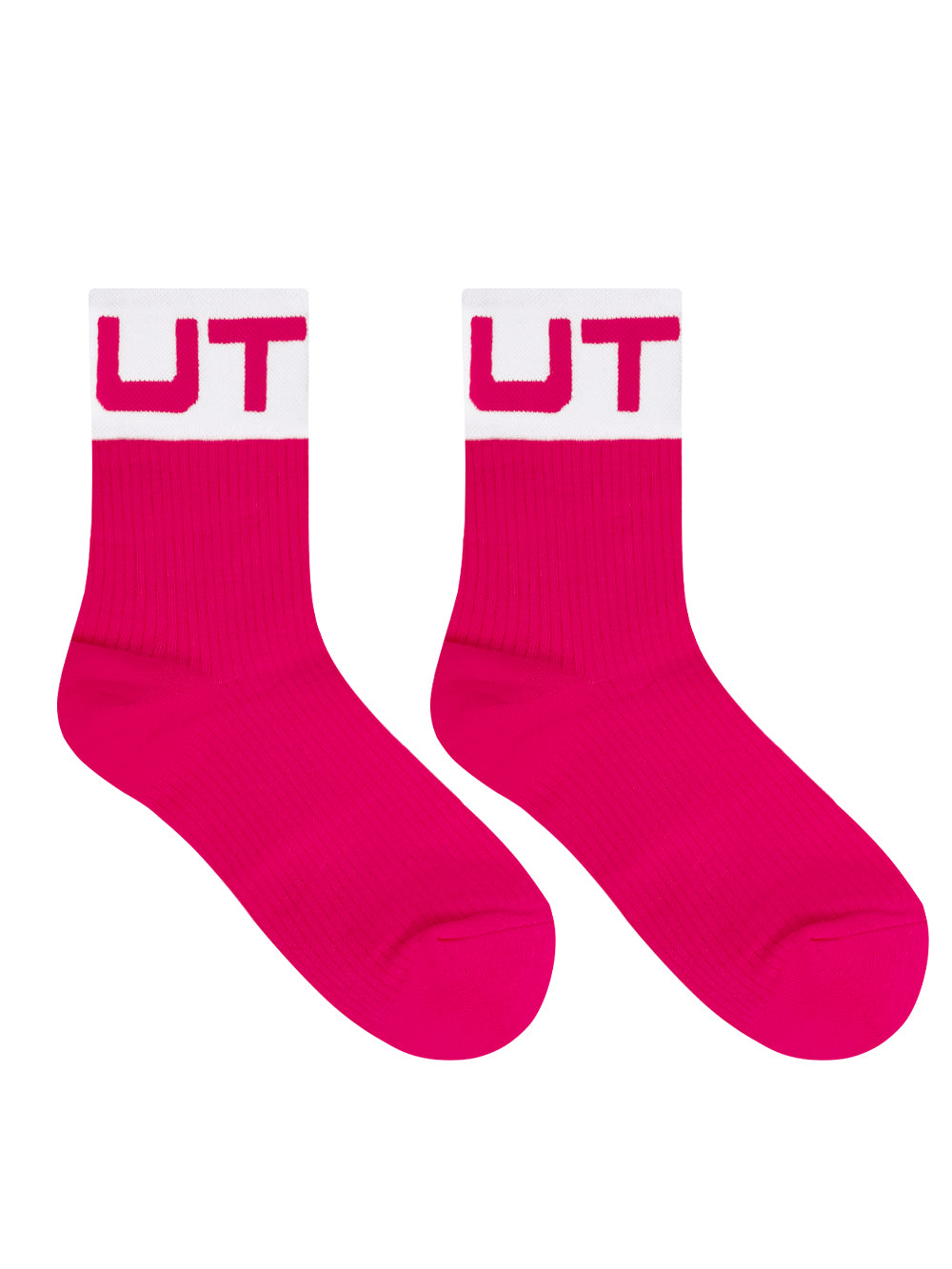 UTAA Essentialボールドロゴソックス ピンク : Women's