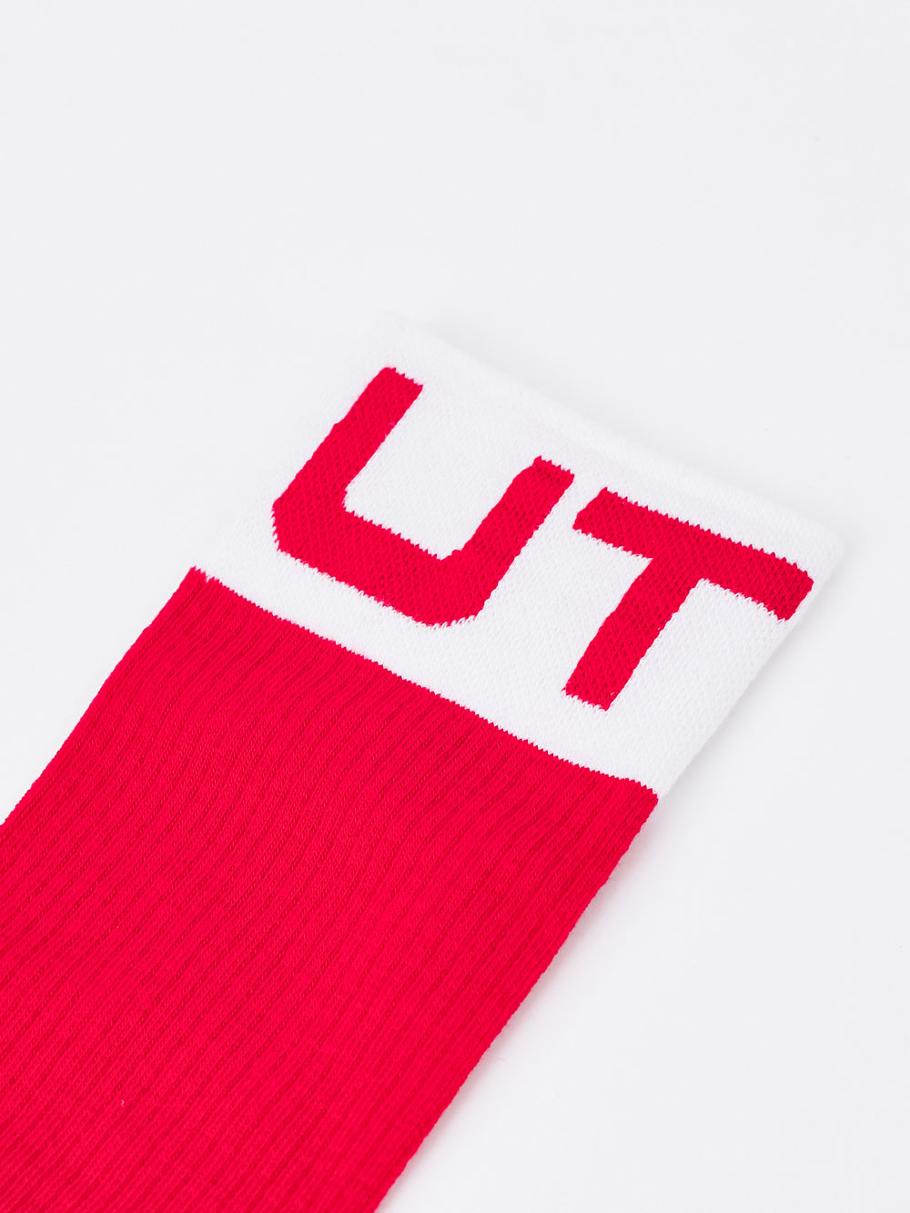 UTAA EssentialボールドロゴKneeソックス レッド : Women's