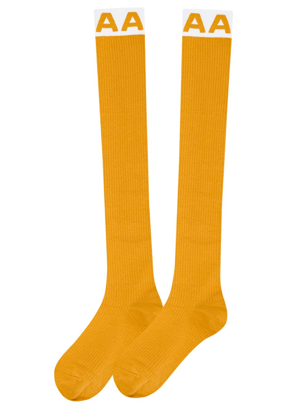 UTAA EssentialボールドロゴKneeソックス イエロー : Women's