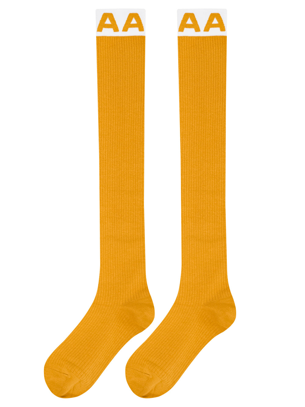 UTAA EssentialボールドロゴKneeソックス イエロー : Women's