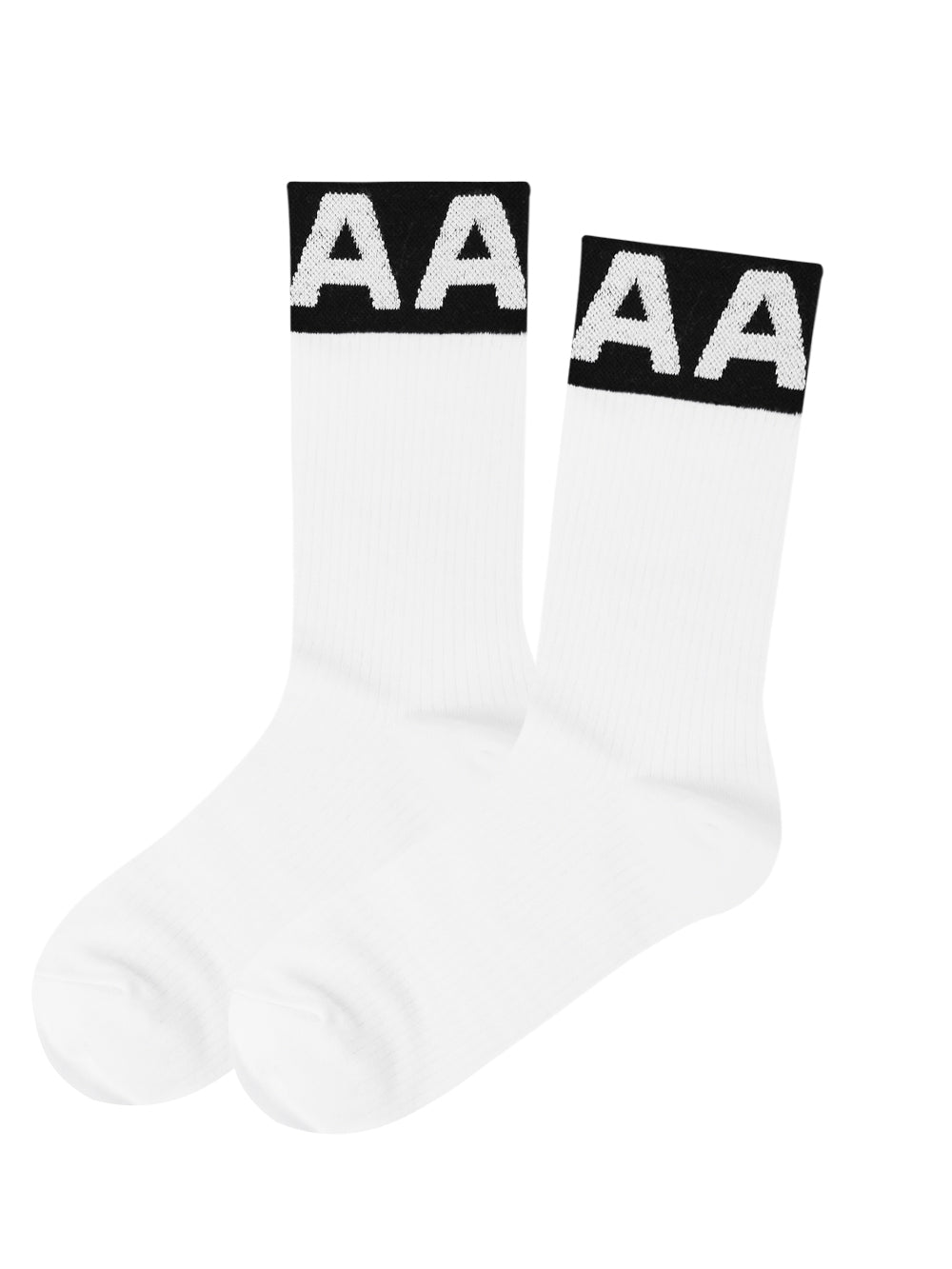 UTAA Essentialボールドロゴソックス ホワイト : Men's