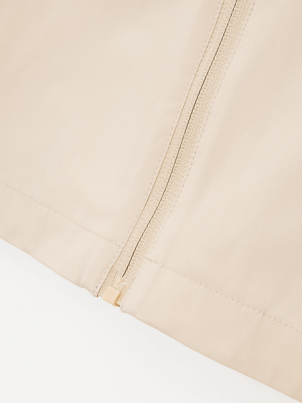 UTAA ボールドロゴHoodiePonchoRaincoat ベージュ : Women's