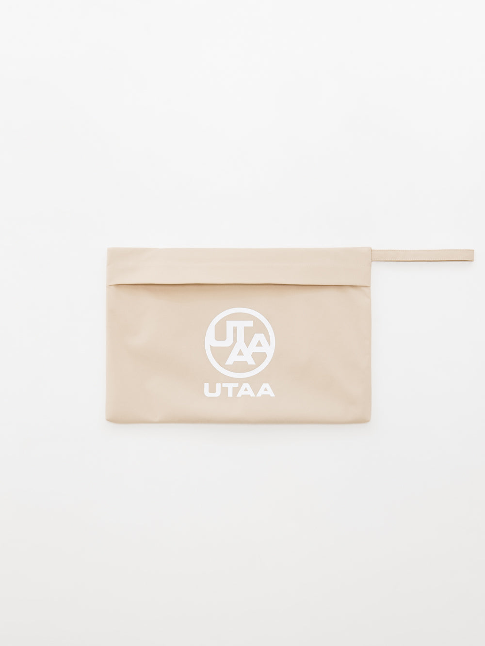 UTAA ボールドロゴHoodiePonchoRaincoat ベージュ : Women's