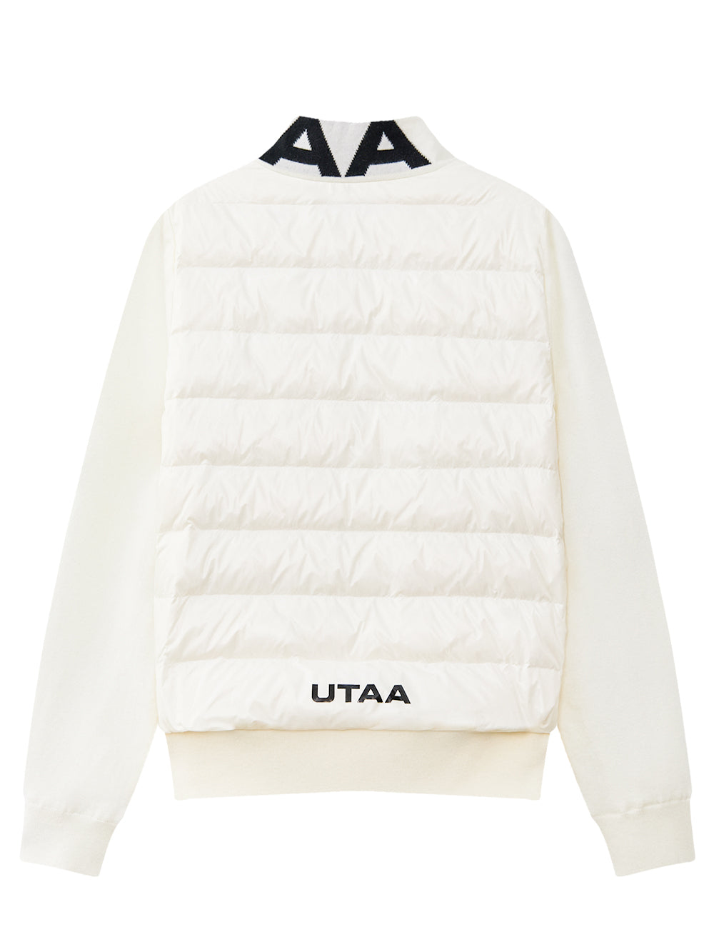 UTAA モノタイポニットスリーブダウンジャンパー (女性用) アイボリー