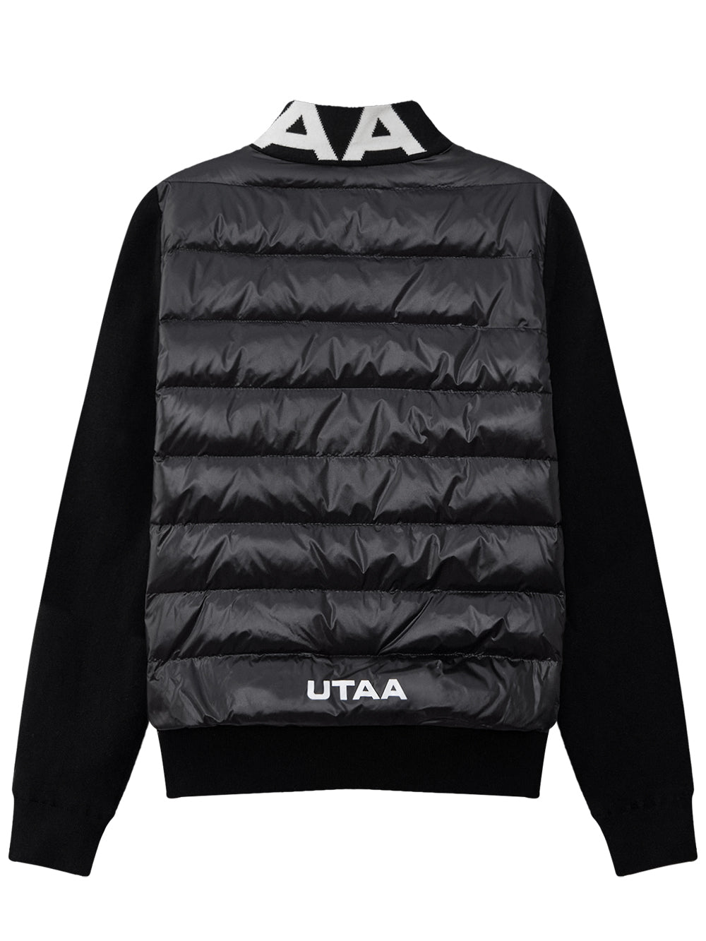 UTAA モノTypoニットスリーブダウンジャンパー : men's
