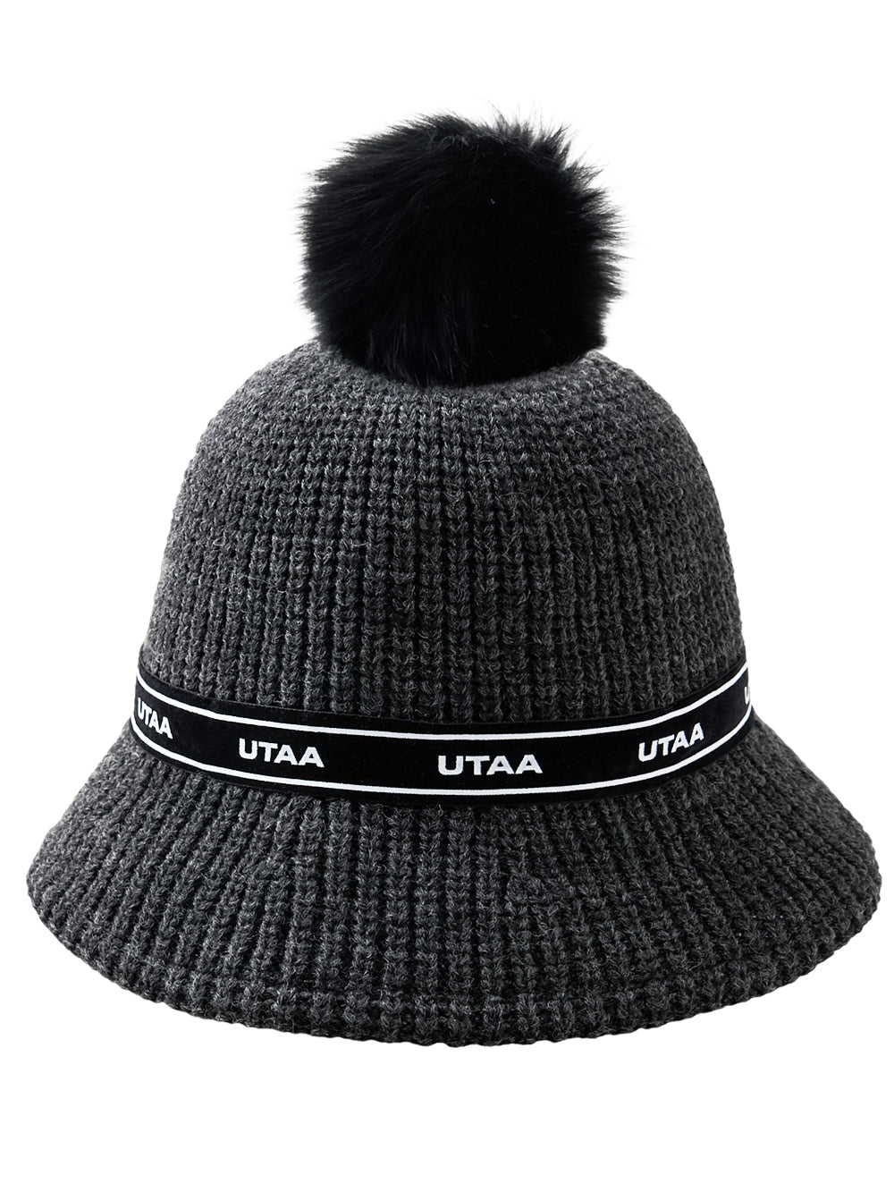 UTAA TypoストラップSnowballニットバケットハット : Women's