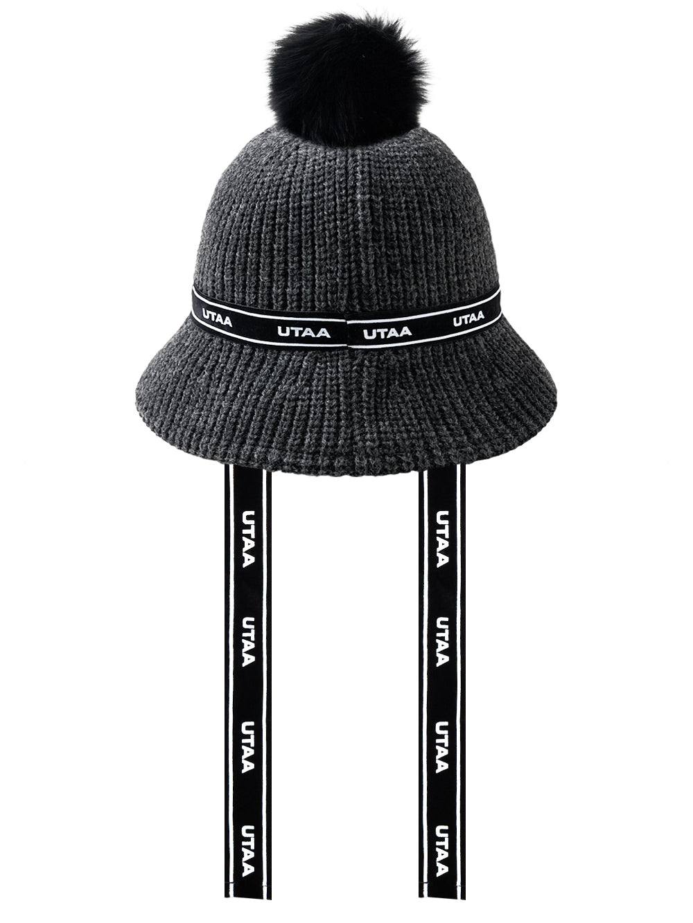 UTAA TypoストラップSnowballニットバケットハット CG : Women's
