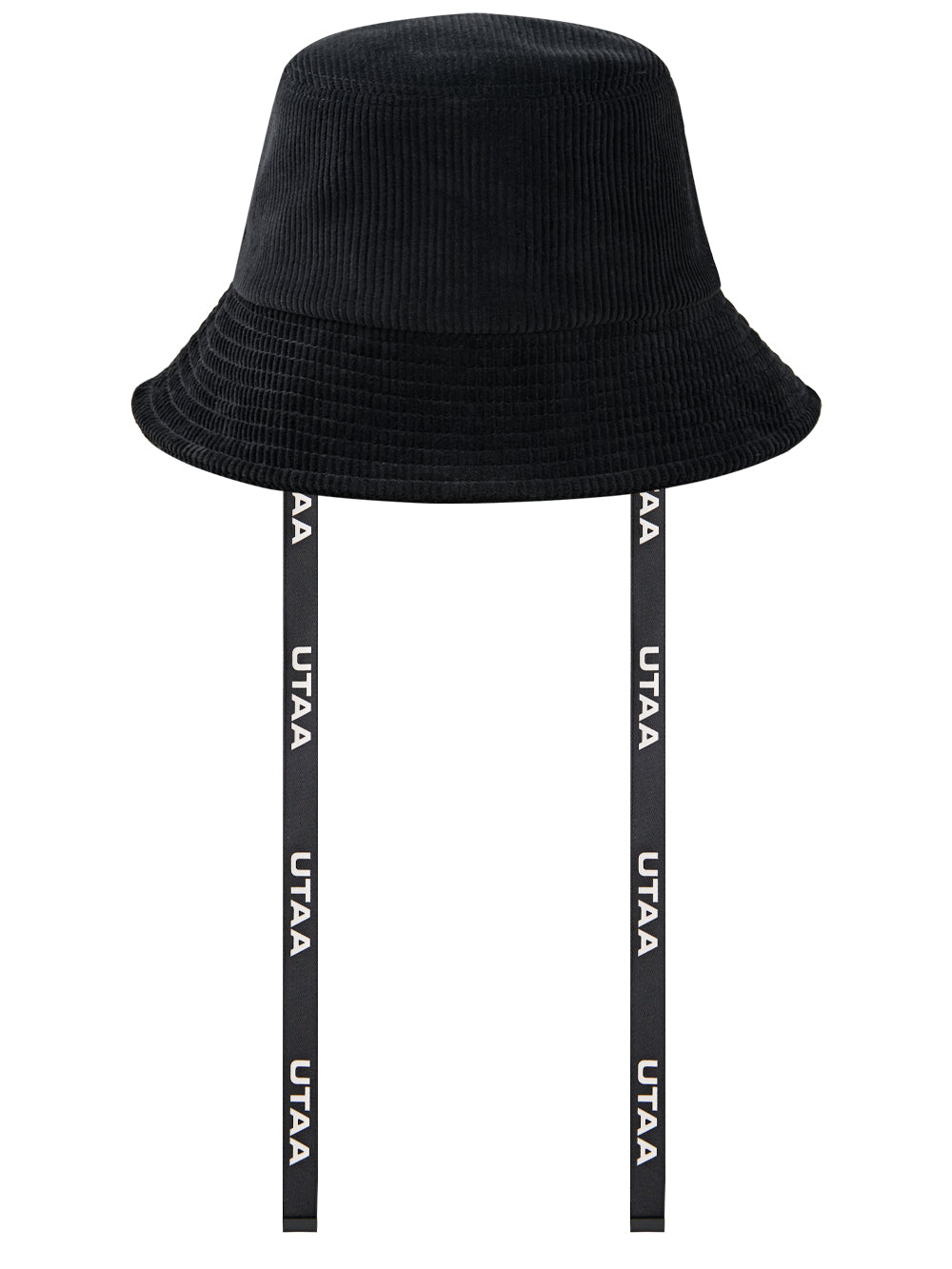 UTAA ゴールドパンサーCorduroyバケットハット ブラック : Women's