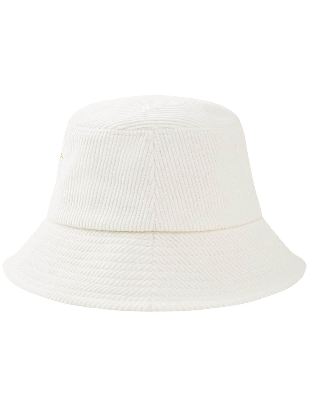 UTAA ゴールドパンサーCorduroyバケットハット ホワイト : Women's