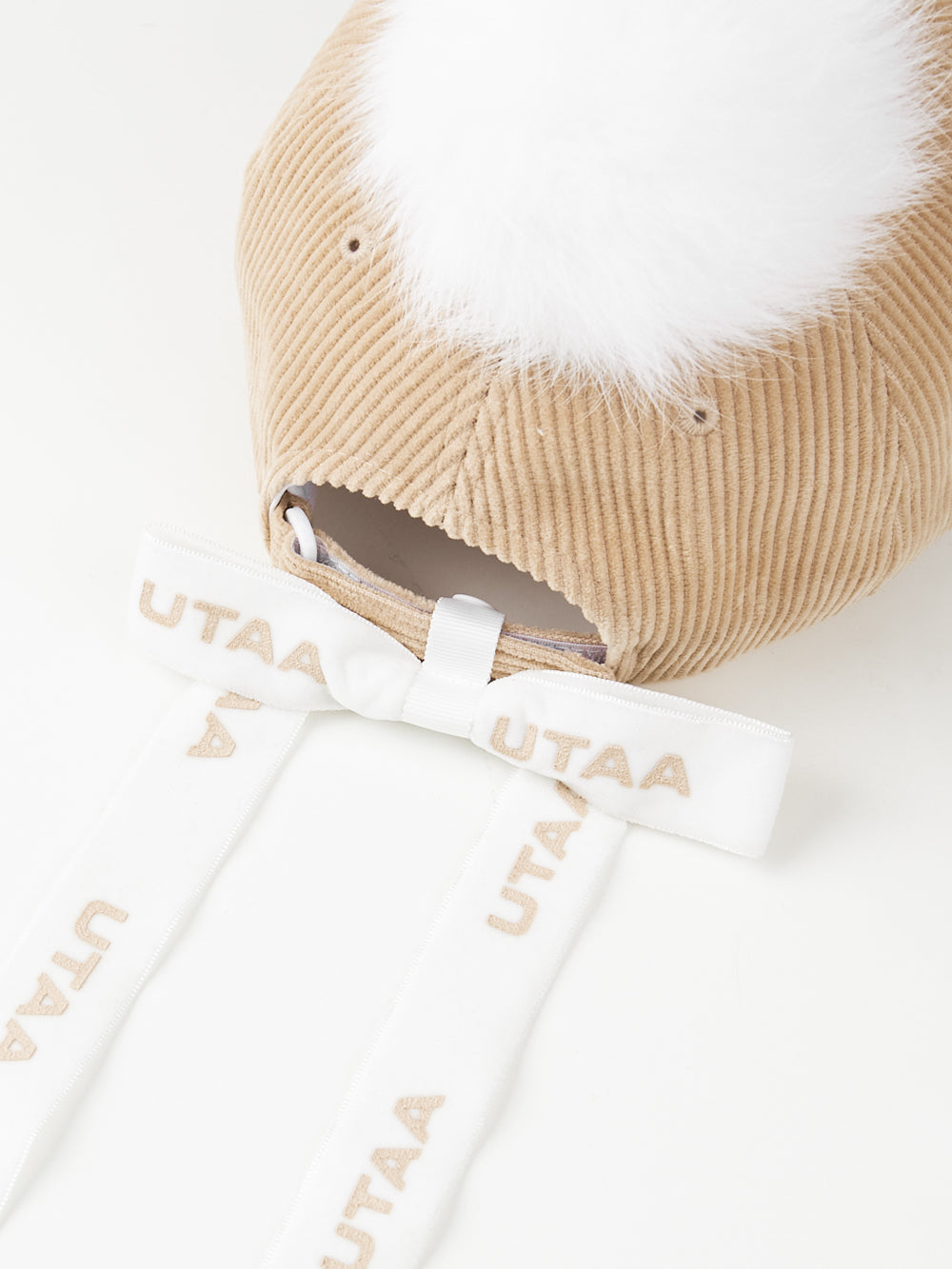 ユタ メロウコーデュロイファーボールキャップ (女性用)