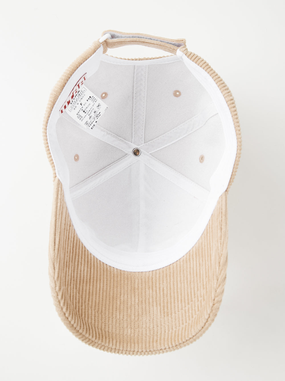 UTAA MellowCorduroyファーBallキャップ ベージュ : Women's