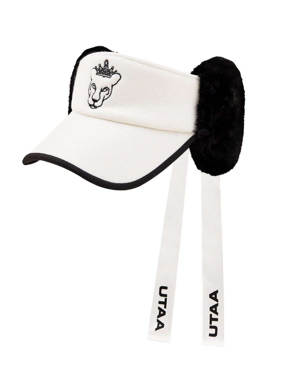 UTAA パンサーStadiumニットファーバイザー : Women's