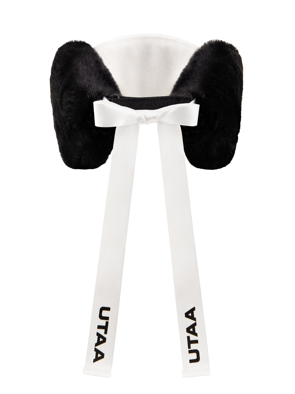 UTAA パンサーStadiumニットファーバイザー アイボリー : Women's