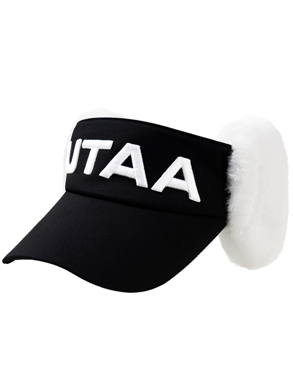 UTAA ウィンターボールドロゴファーバイザー ブラック : Women's