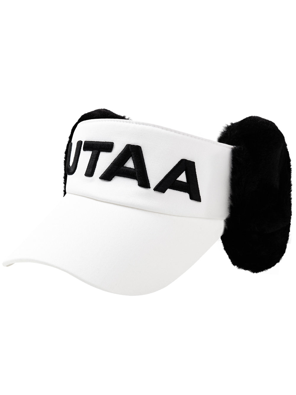 UTAA ウィンターボールドロゴファーバイザー ホワイト : Women's