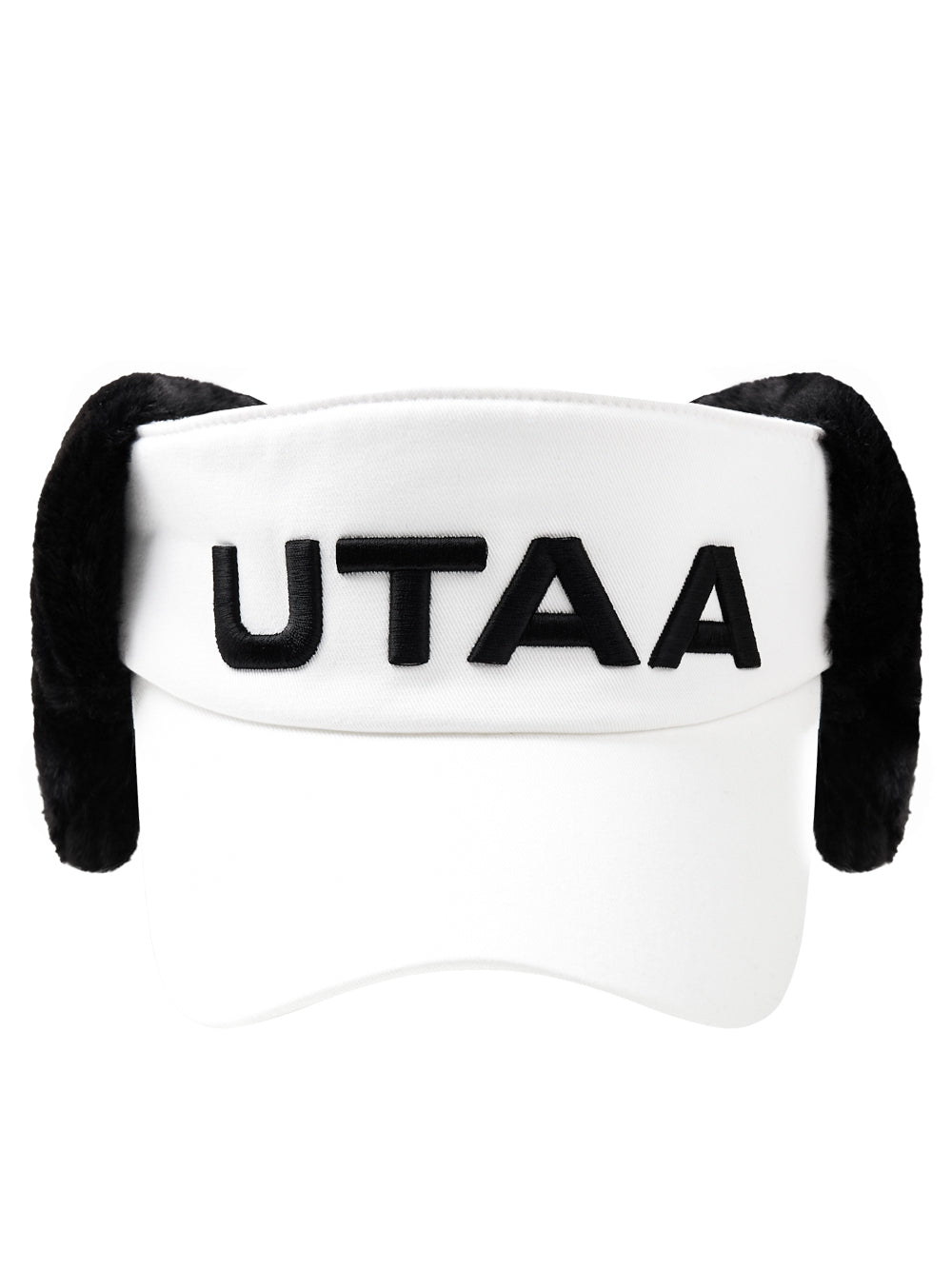 UTAA ウィンターボールドロゴファーバイザー ホワイト : Women's