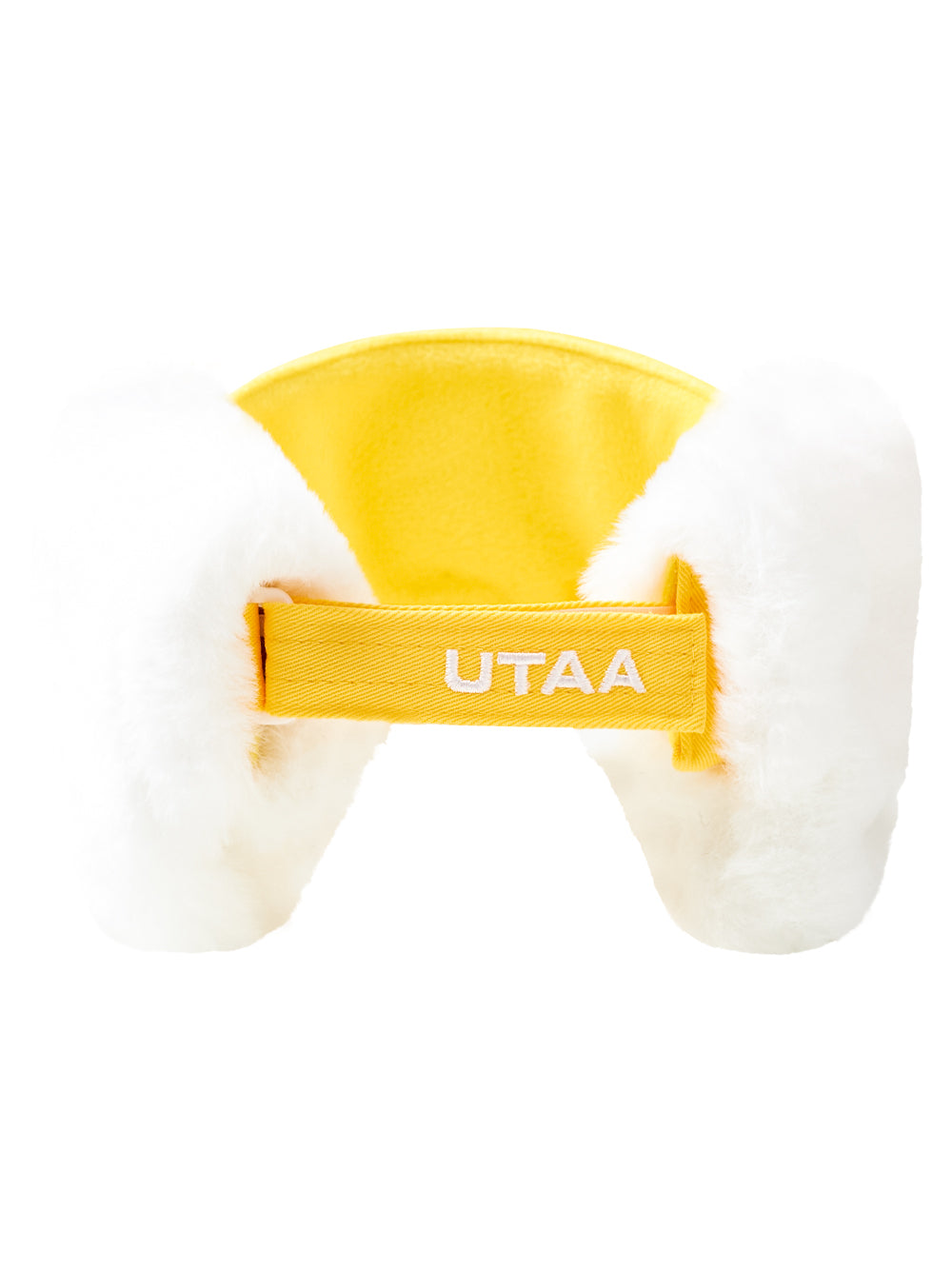 UTAA ウィンターボールドロゴファーバイザー イエロー : Women's