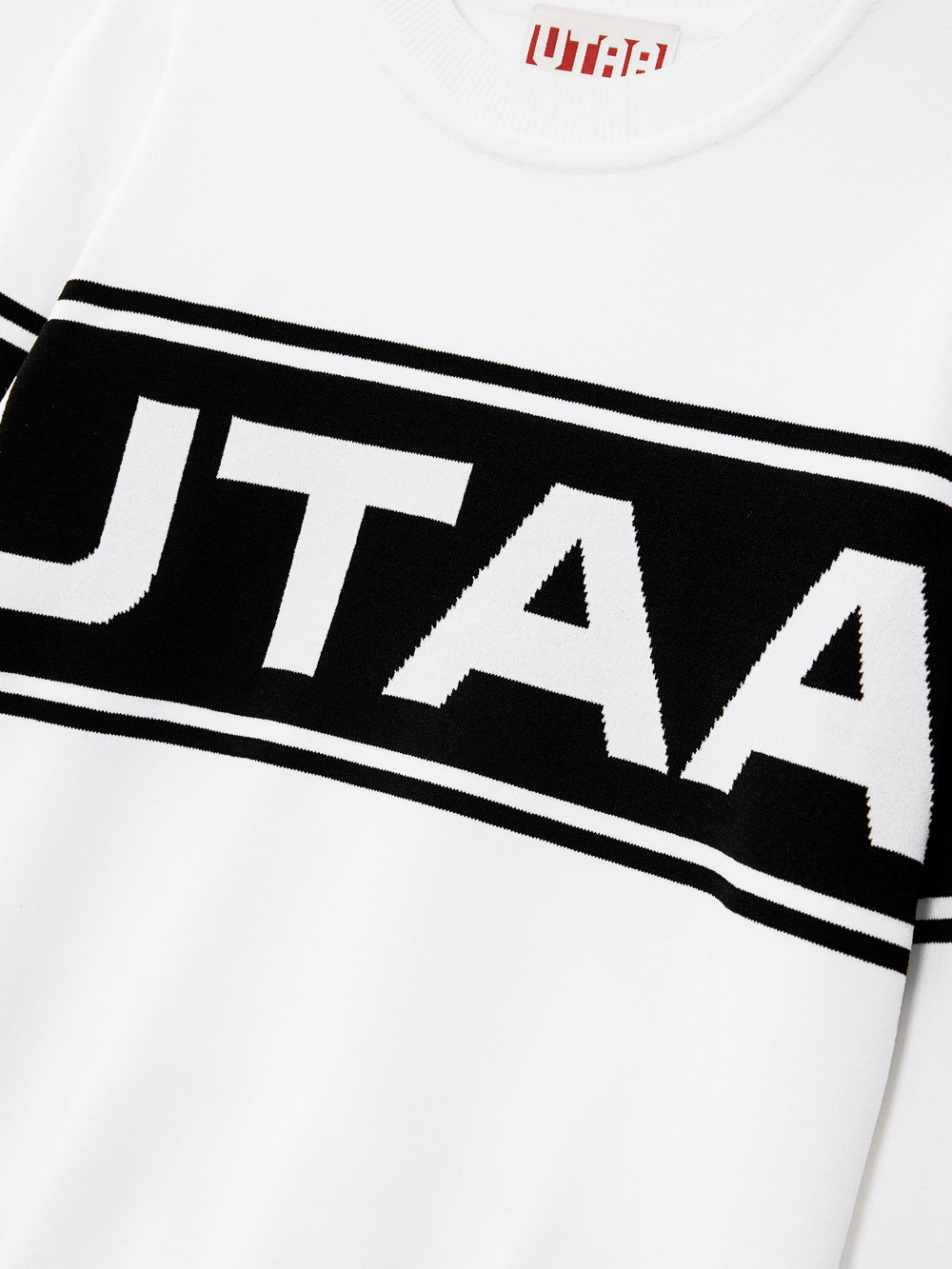 ユタ モノローグロゴニットプールオーバー:男性用