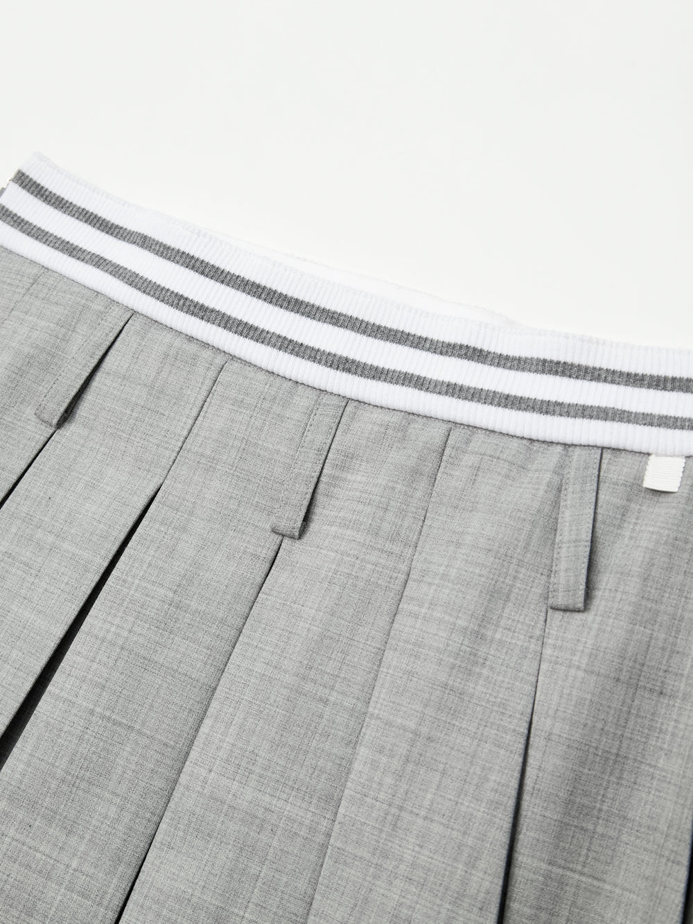 UTAA Stanfordクラシックシンボルプリーツスカート メランジグレー : Women's