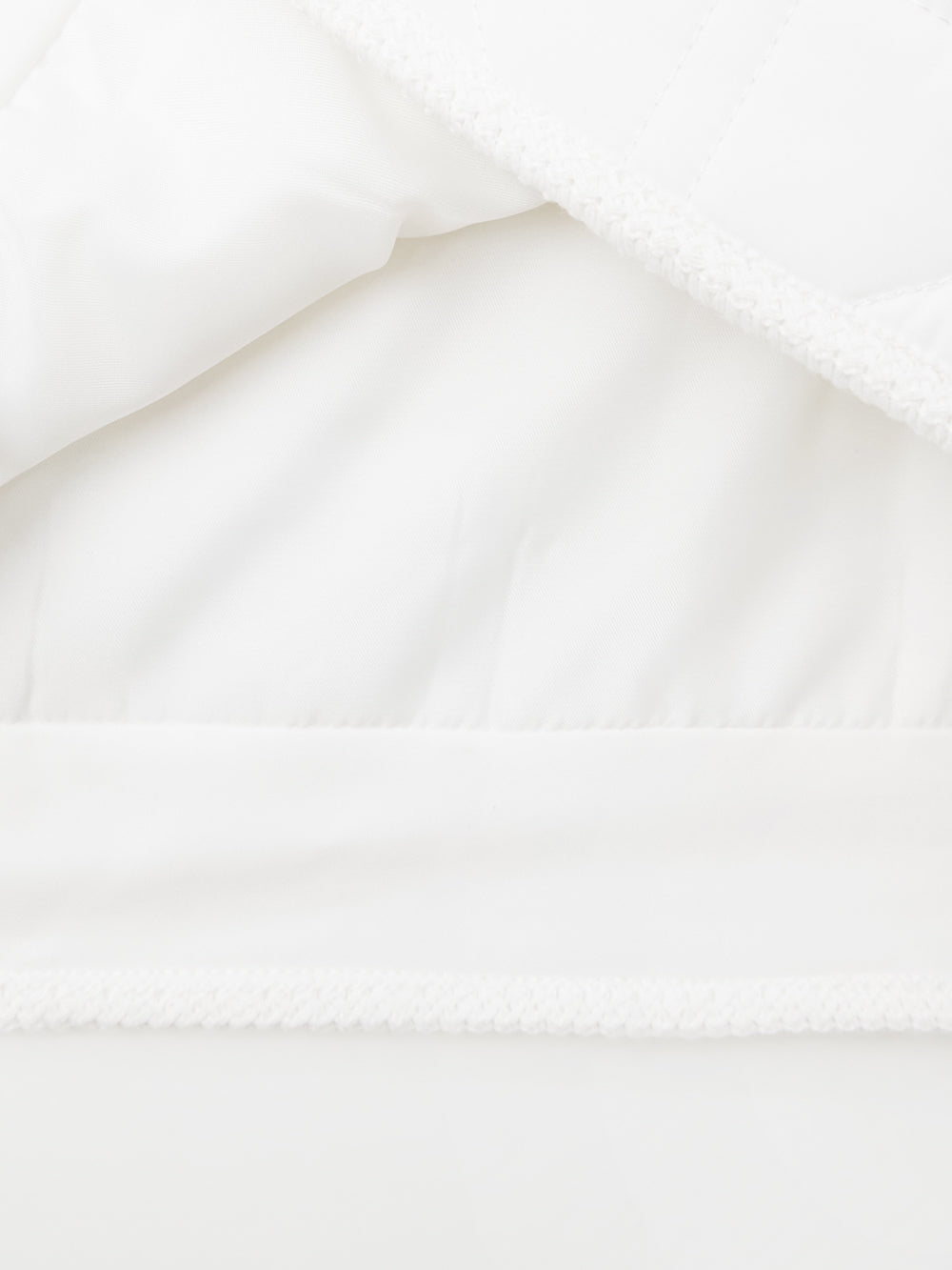 ユタキルティングスティッチダウンHラインスカート