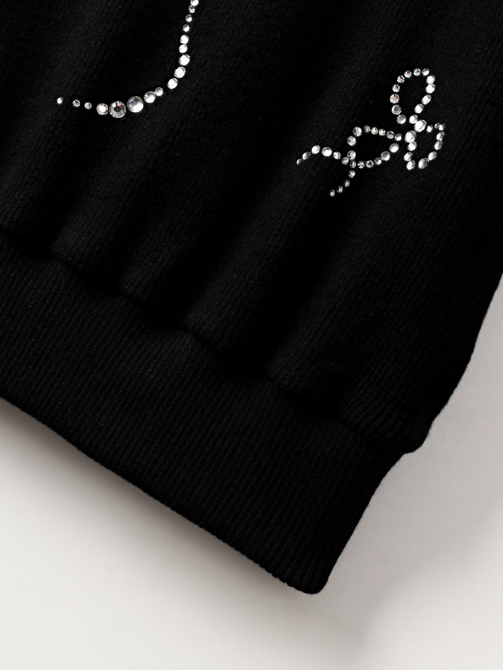 UTAA クリスタルリボンレースPKニット : Women's