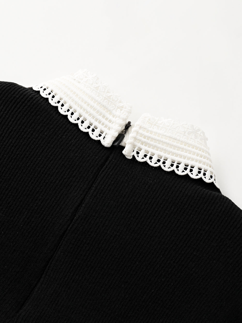UTAA クリスタルリボンレースPKニット : Women's