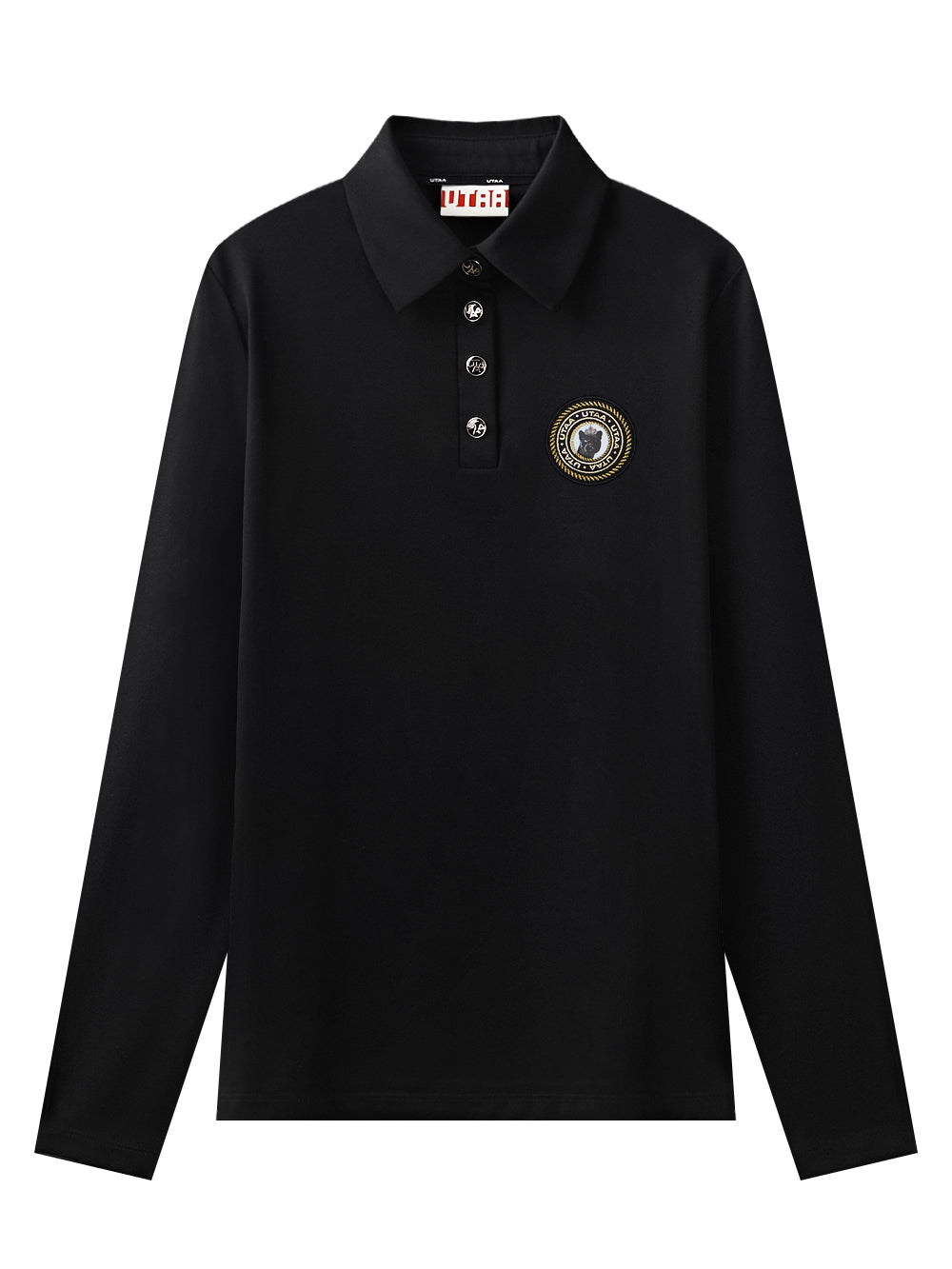 ユタ ギルトリングパンサーワッペンPKスリーブ (女性用)