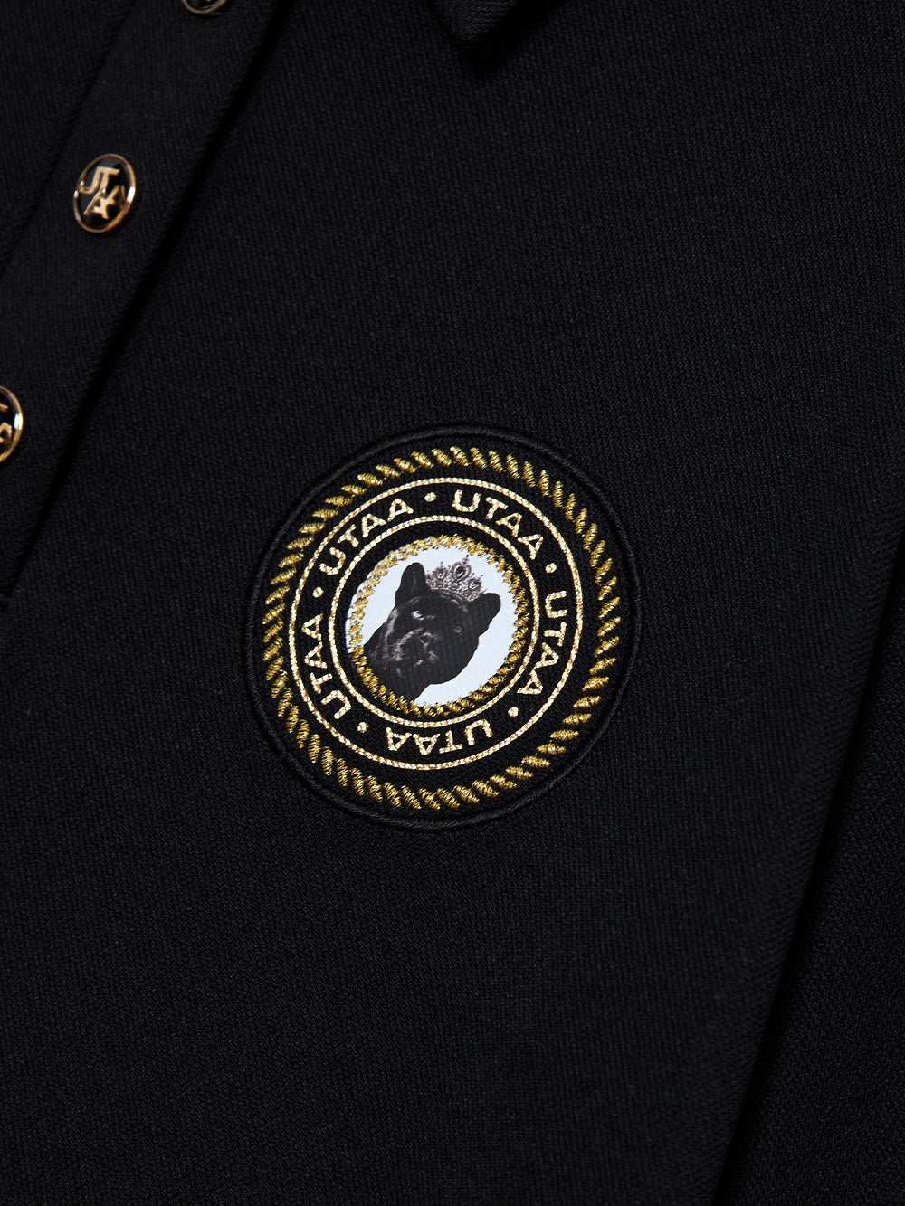 ユタ ギルトリングパンサーワッペンPKスリーブ (女性用)