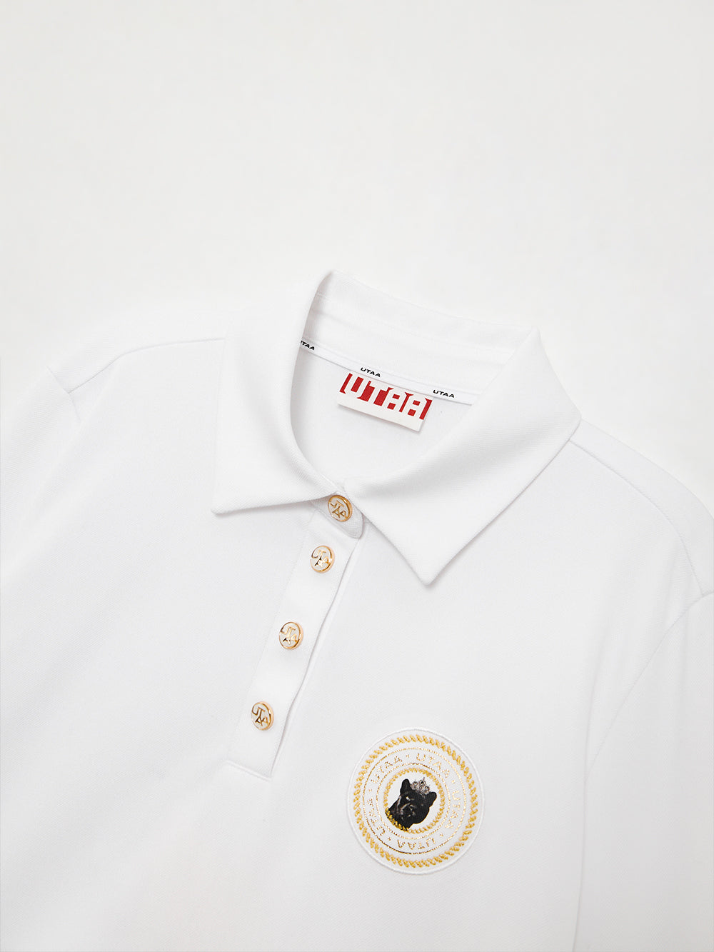 ユタ ギルトリングパンサーワッペンPKスリーブ (女性用)