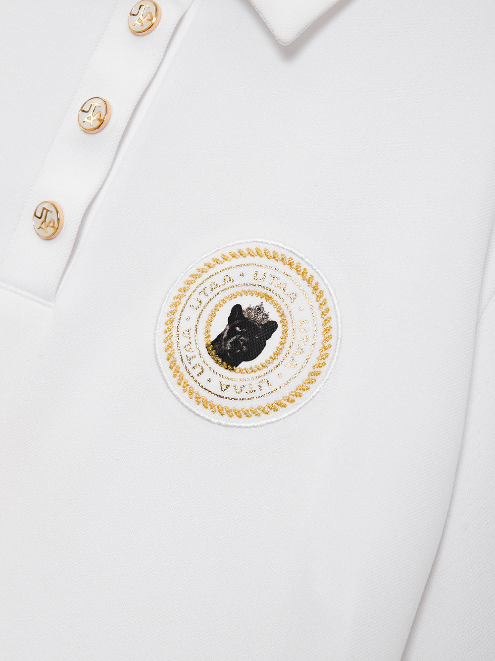 ユタ ギルトリングパンサーワッペンPKスリーブ (女性用)