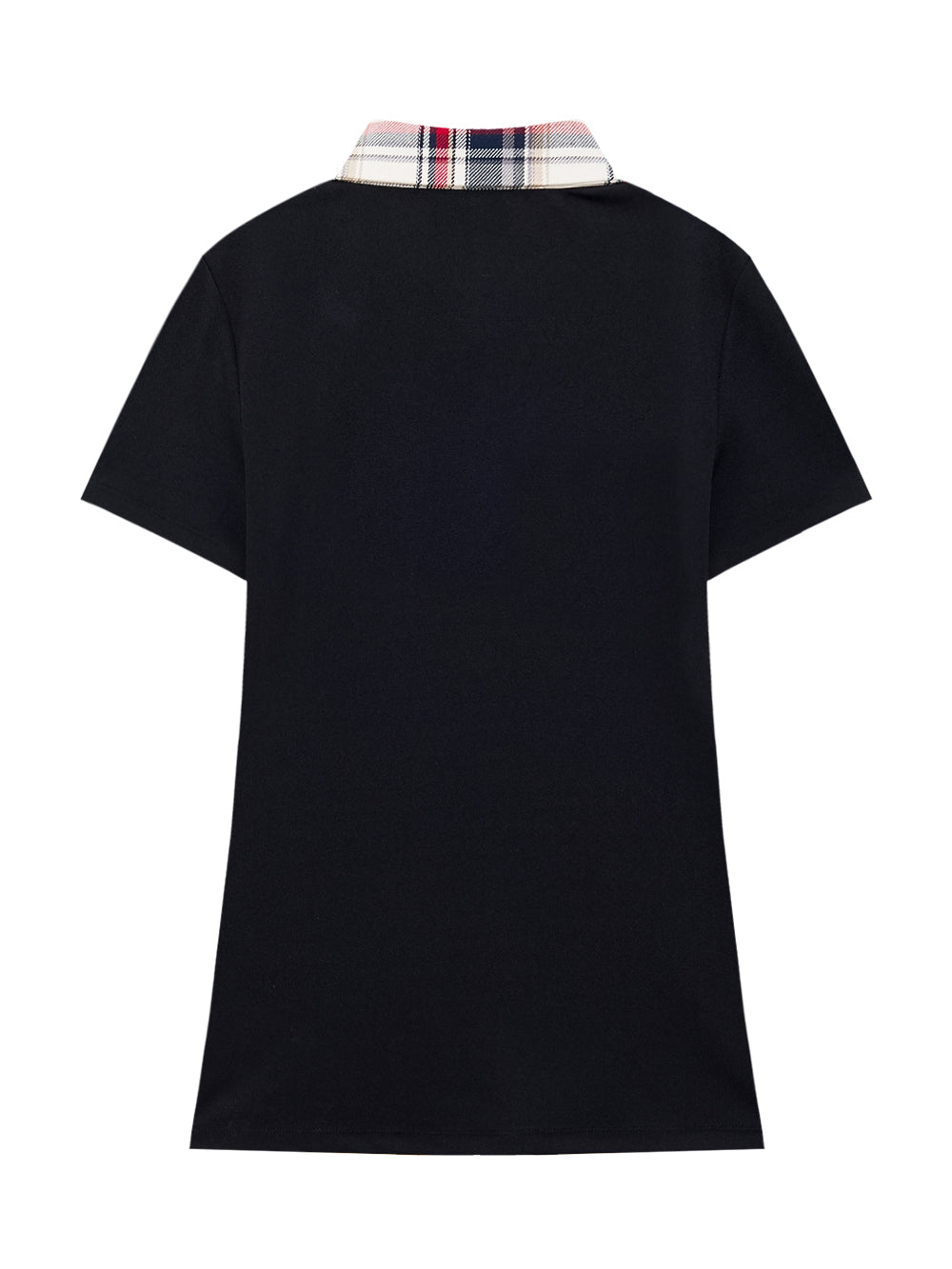 ユタ ブリティッシュインディゴチェックミックスPKシャツ (女性用)