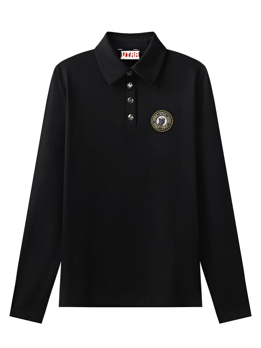 ユタ ギルトリングパンサーワッペンPKスリーブ (男性用)