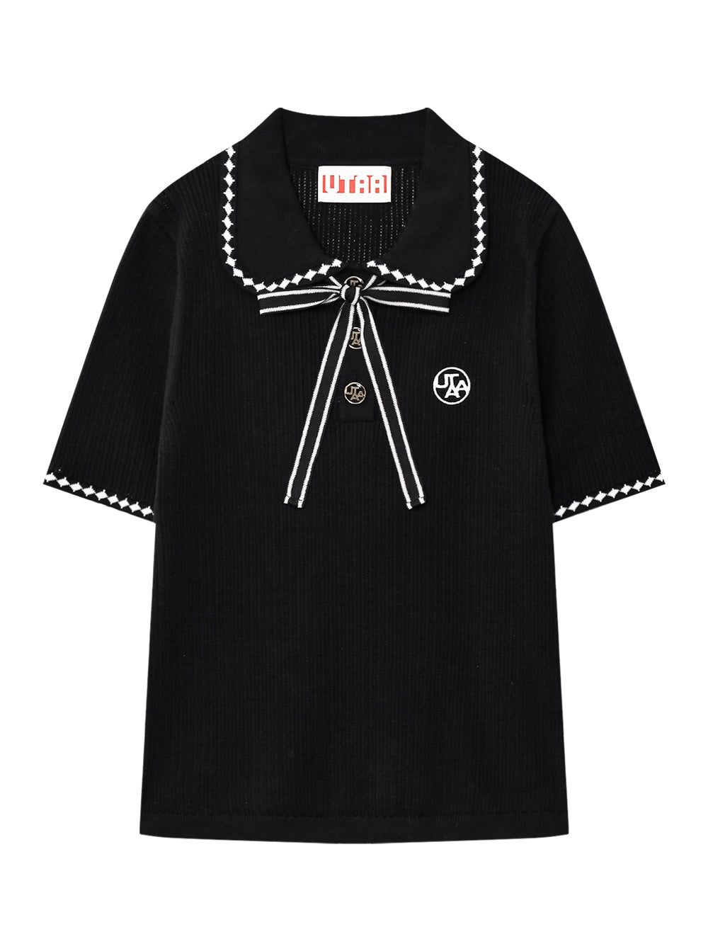 ユタ スパークルラインプチニット