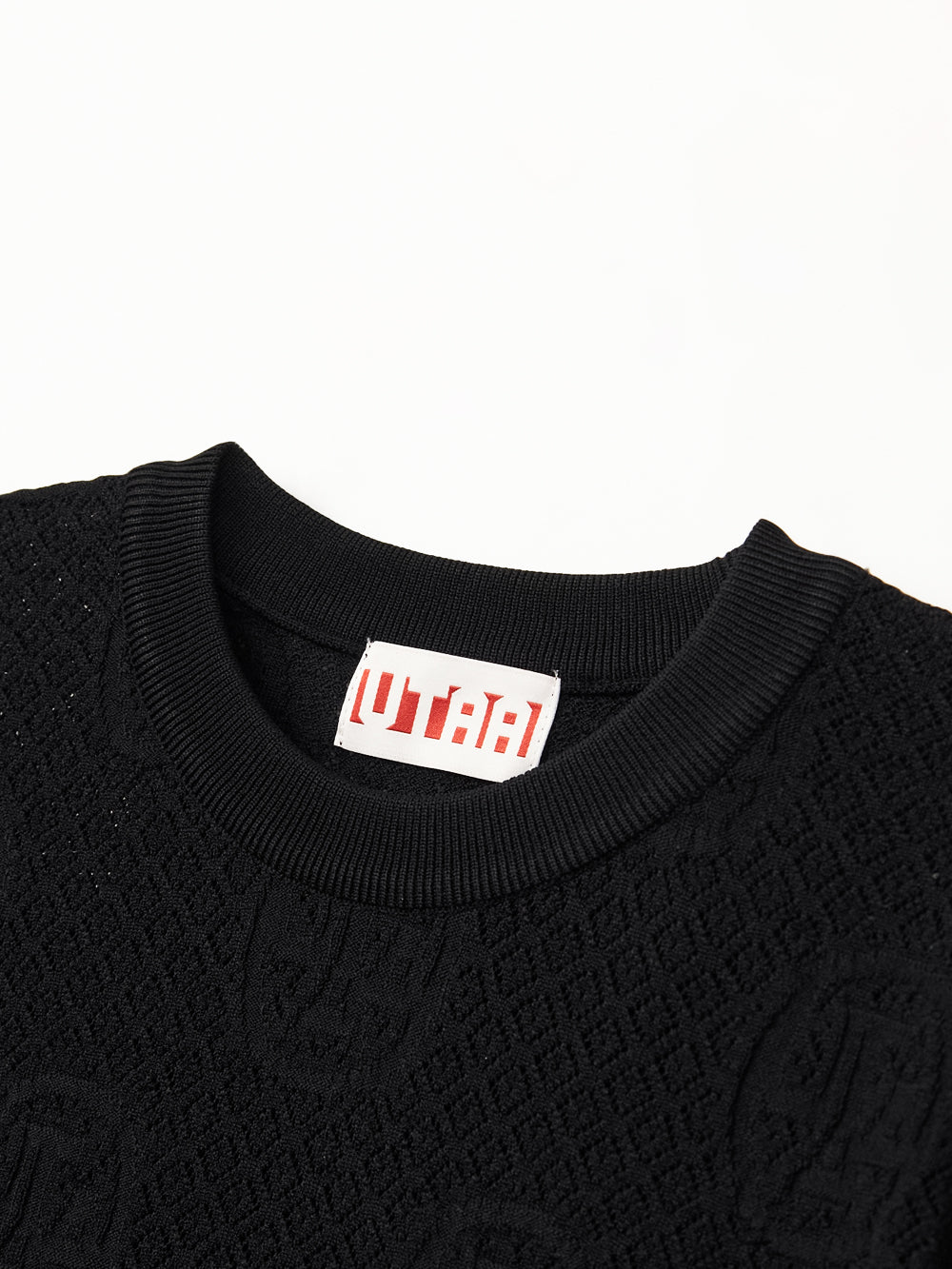 UTAA リングSplashNeonカラーScasiニット ブラック : Women's