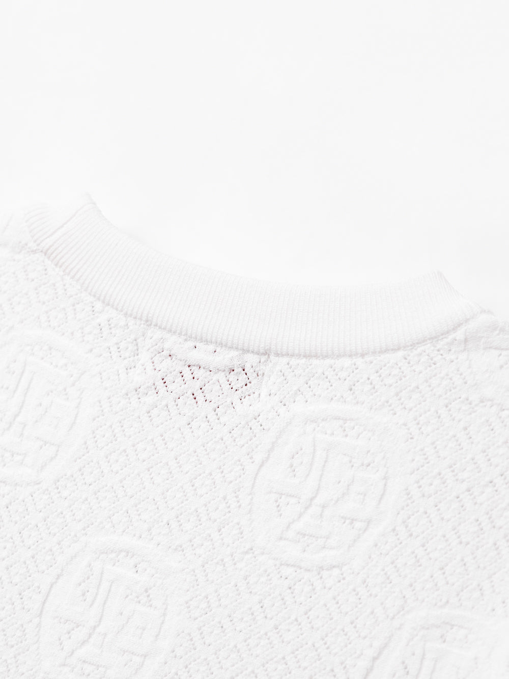 UTAA リングSplashNeonカラーScasiニット ホワイト : Women's