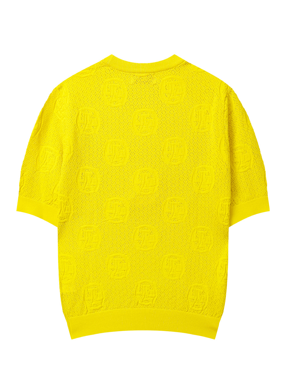 UTAA リングSplashNeonカラーScasiニット イエロー : Women's