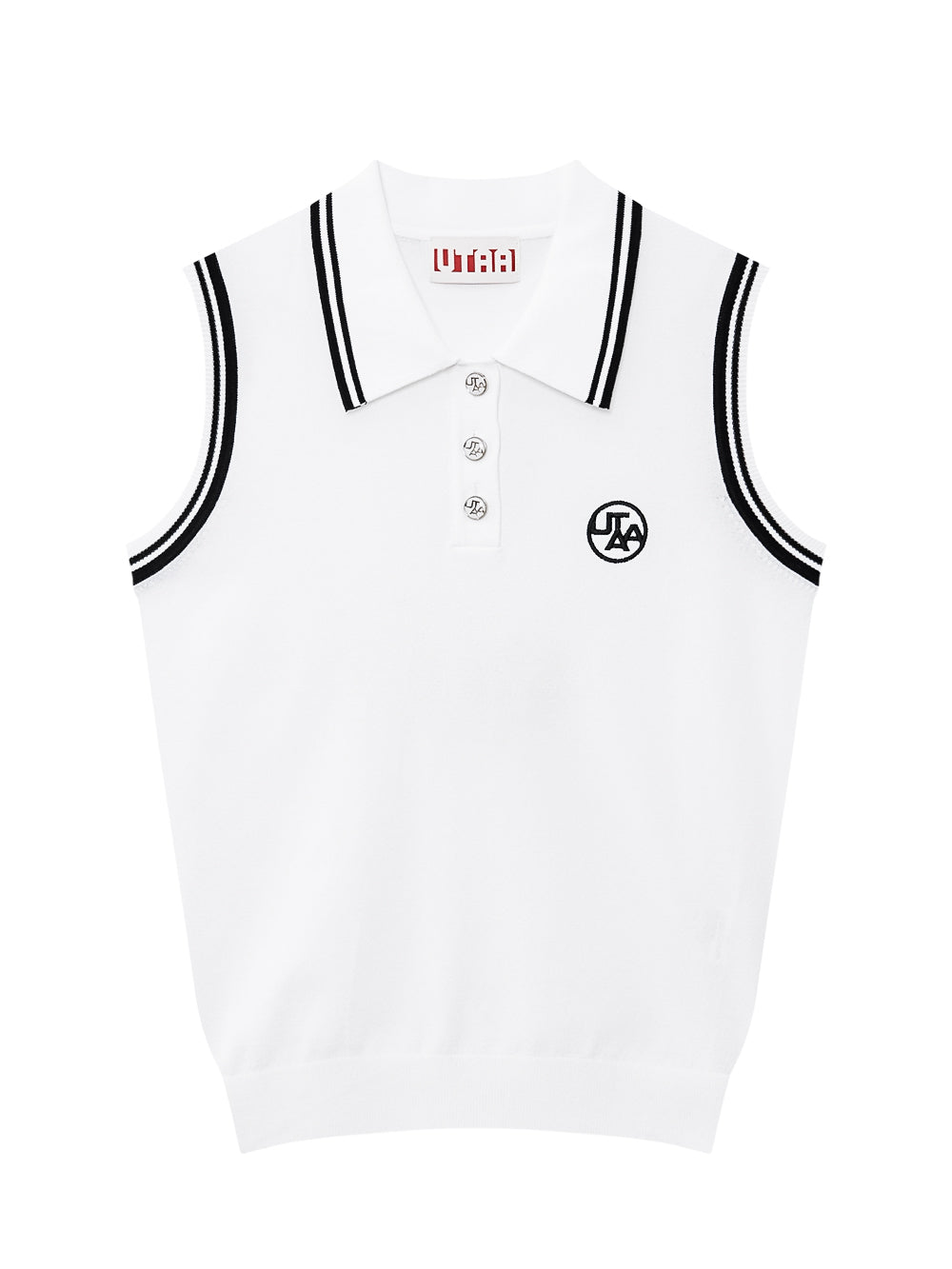 UTAA AquaticラインシンボルPKスリーブレスニット : Women's