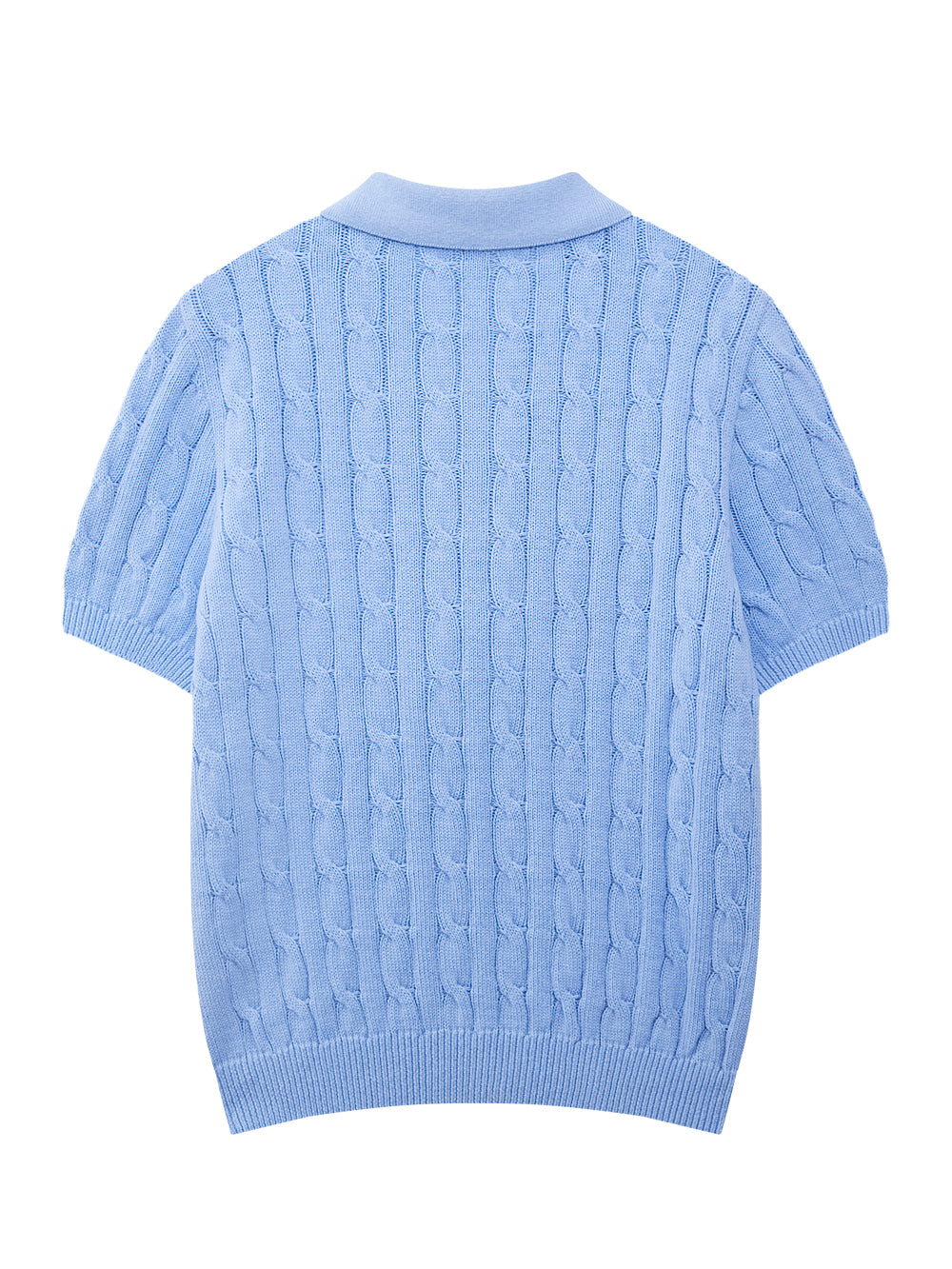UTAA プルームボタンCollarケーブルニット : Women's