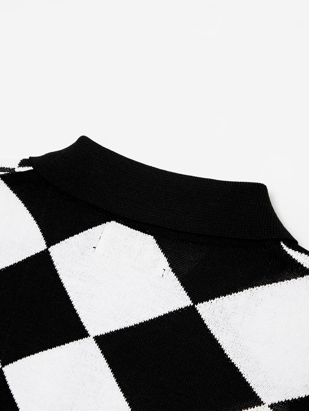 UTAA モノプレイドチェックPKスリーブレスニット : Women's