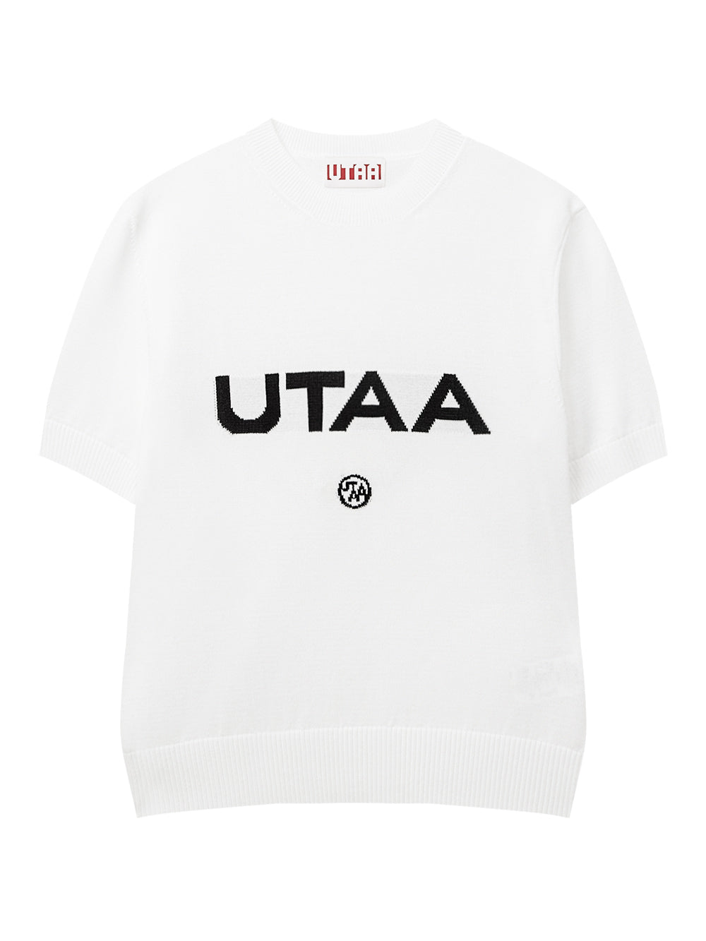 サハラボールドロゴクラシックニット:男性用