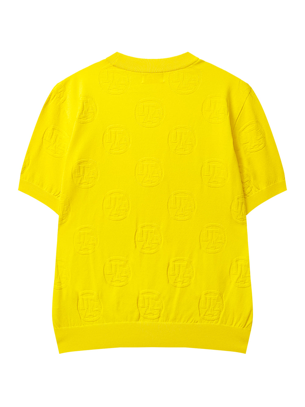 UTAA リングSplashNeonカラーニット イエロー : Men's