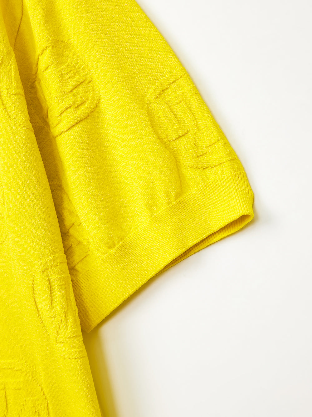 UTAA リングSplashNeonカラーニット イエロー : Men's