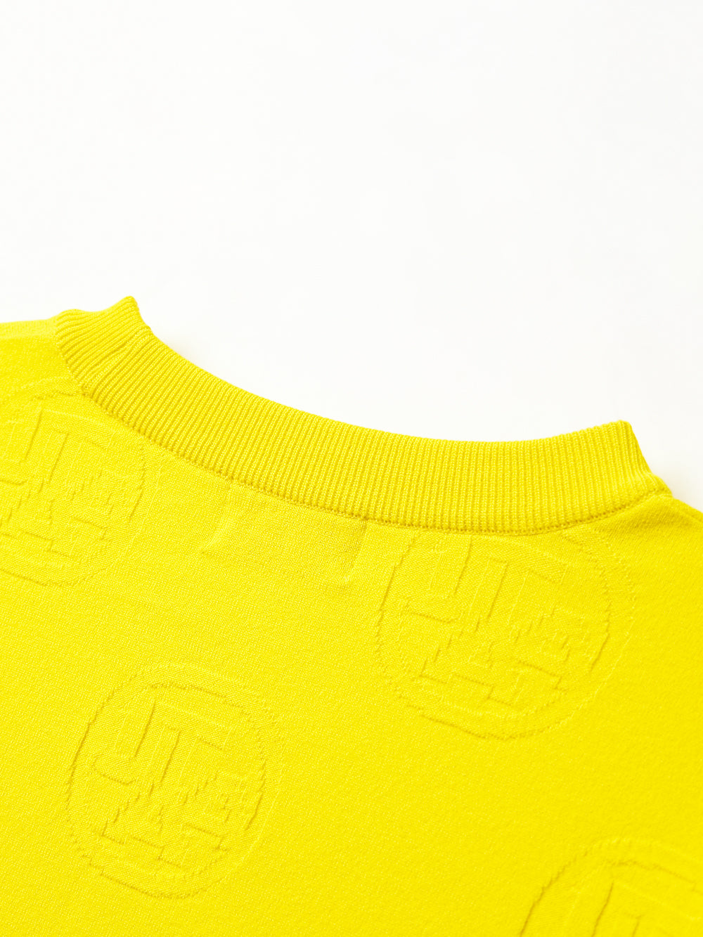 UTAA リングSplashNeonカラーニット イエロー : Men's