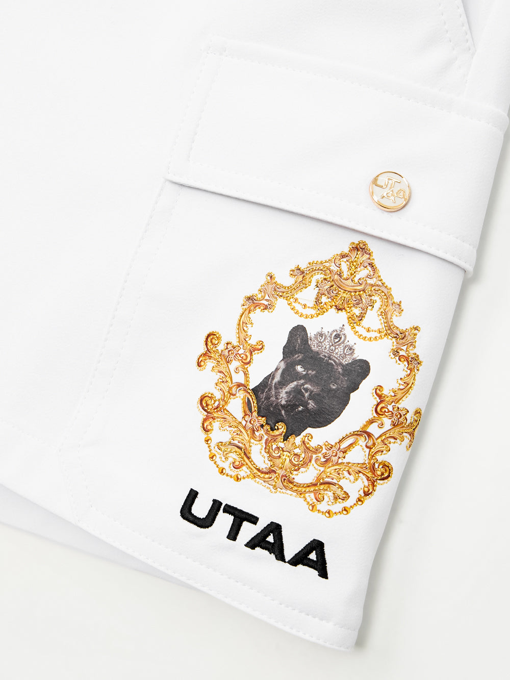 UTAA クラウンパンサーKingdomショートパンツ ホワイト : Women's