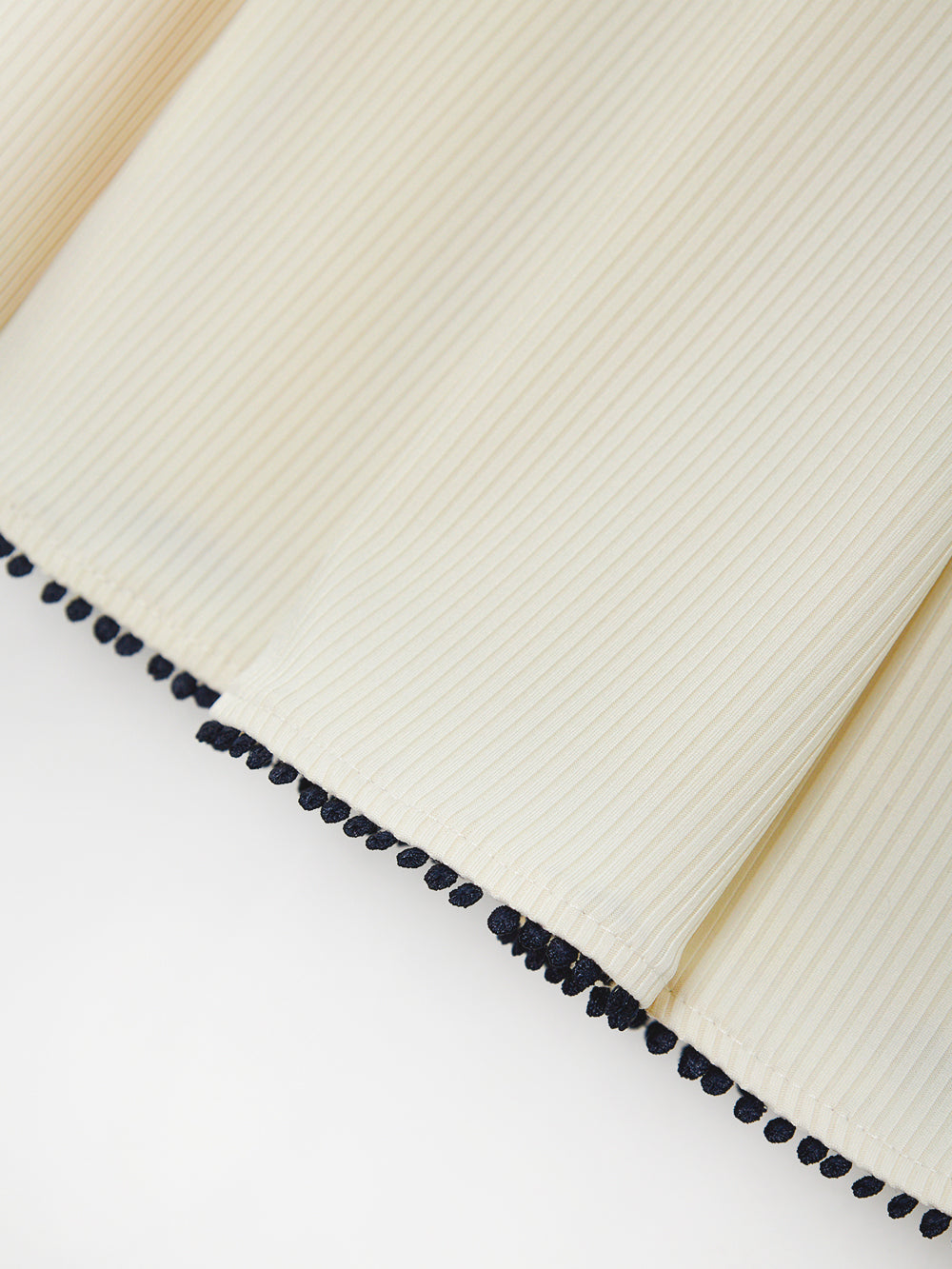 ユタ カシャカラーブロックフレアスカート