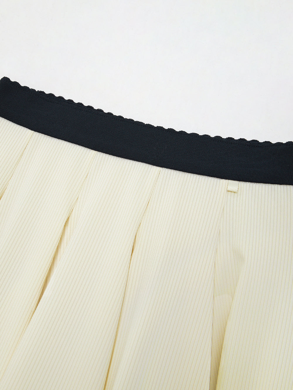 ユタ カシャカラーブロックフレアスカート